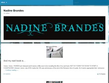 Tablet Screenshot of nadinebrandes.com